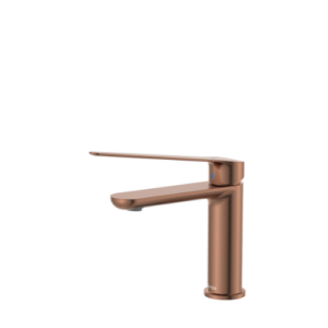 Fienza Empire Care Cold Start Basin Mixer Brushed Copper