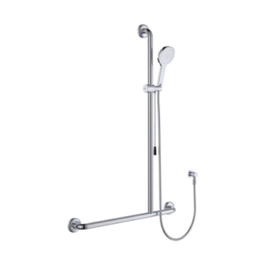 Fienza Luciana Care Inverted T Rail Shower with Push Pull Slider Right-Hand