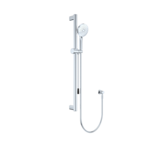 Fienza Care Rail Shower with Push Pull Slider Chrome