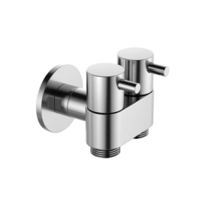 Amoza DN15 Dual Cistern Tap Chrome
