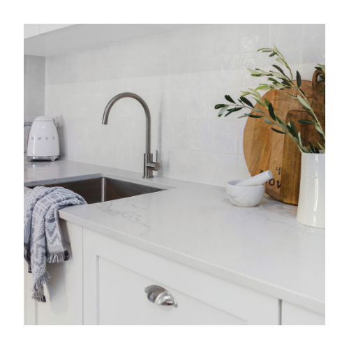 Fienza Kaya Sink Mixer Brushed Nickel - Image 2
