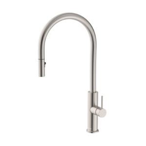 Fienza Kaya Pull-Out Sink Mixer Brushed Nickel