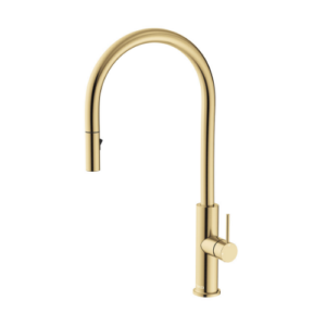 Fienza Kaya Pull-Out Sink Mixer Urban Brass