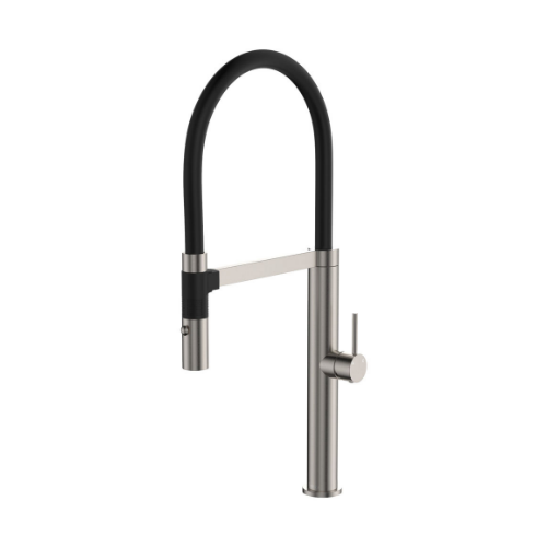 Fienza Kaya Pull Down Sink Mixer Brushed Nickel