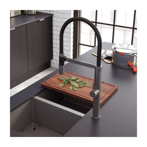 Fienza Kaya Pull Down Sink Mixer Gun Metal - Image 4