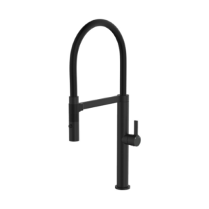 Fienza Sansa Pull Down Sink Mixer Matte Black
