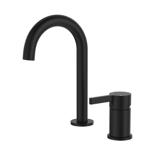 Fienza Sansa Hob Mixer Set Matte Black