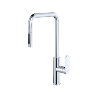Fienza Empire Slim Pull-Out Sink Mixer Chrome