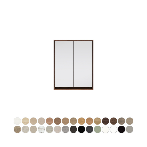 Fienza Faith Mirror Cabinet 600 x 750mm - Image 2