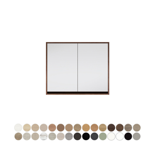 Fienza Faith Mirror Cabinet 900 x 750mm - Image 2