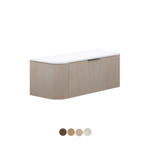 Fienza  Lena 1200 Wall Hung Double Curve Cabinet