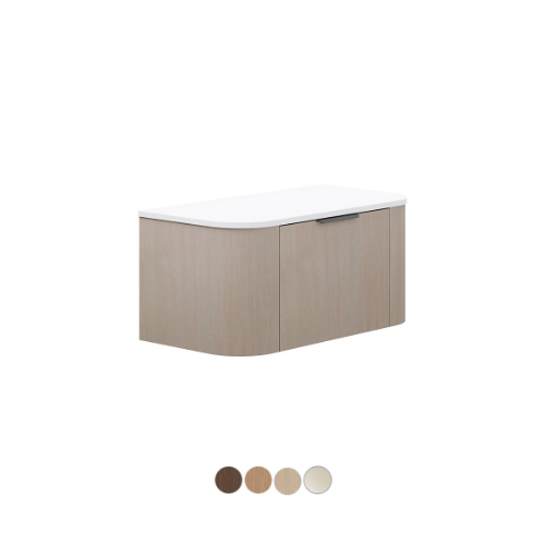 Fienza Lena 900 Wall Hung Double Curve Cabinet