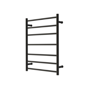 Nero Mecca 240V 7 Bar Heated Towel Ladder Matte Black