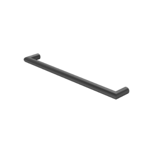 Nero Mecca 240V Single Heated Towel Rail Gun Metal
