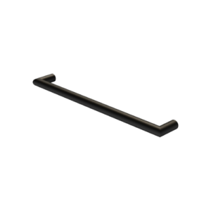 Nero Mecca 240V Single Heated Towel Rail Matte Black
