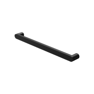 Nero Bianca 240V Single Heated Towel Rail Matte Black