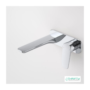 Caroma Contura® II Wall Basin Bath Mixer 180mm Chrome