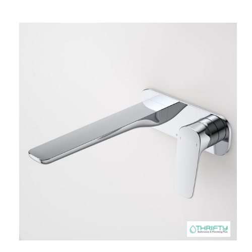 Caroma Contura® II Wall Basin/Bath Mixer 220mm Chrome
