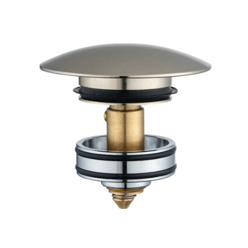 Aquaperla Brushed Nickel Pop Up Waste Universal - Image 3