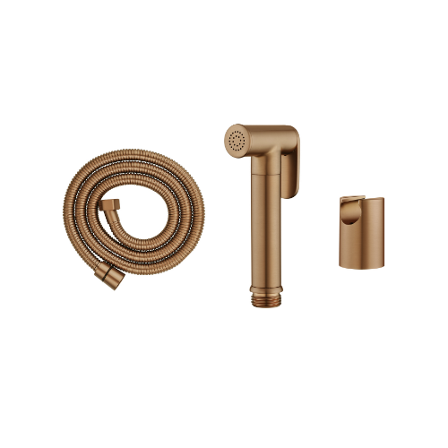 Aquaperla Brushed Copper Brass Toilet Bidet - Image 3