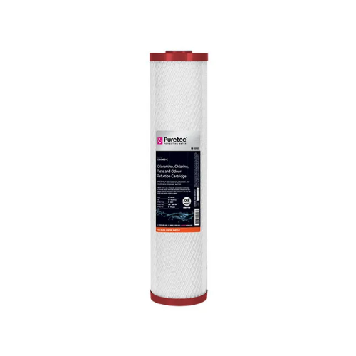 Puretec Carbon Block 10inch 0.5um Chloramine Reduction Cartridge CB952-C