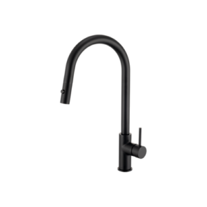 Mixx anise plus pull out sink mixer Matt Black lead free