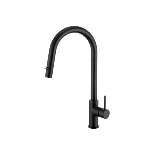 Mixx anise plus pull out sink mixer Matt Black lead free