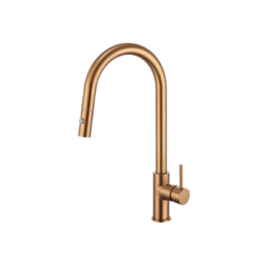 Mixx anise plus pull out sink mixer Brushed Bronze lead free