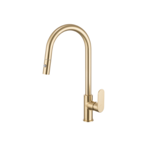 Mixx saffron pull out sink mixer Brushed Gold lead free