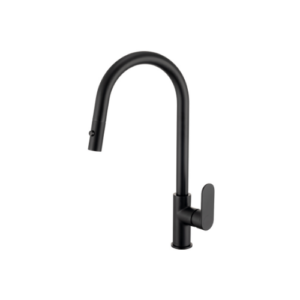 Mixx saffron pull out sink mixer Matt Black lead free