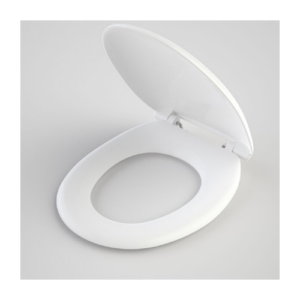 Caroma Caravelle Care Double Flap Toilet Seat (White) with GermGard®