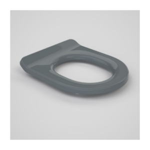 Caroma Liano Single Flap Care Seat Anthracite Grey with GermGard®