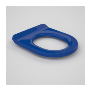 Caroma Liano Single Flap Care Seat Sorrento Blue