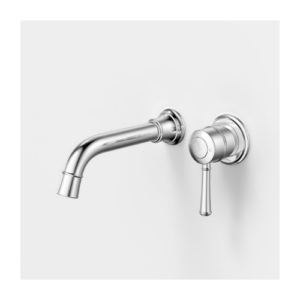 Caroma Riviere Wall Basin Bath Mixer 175mm Chrome