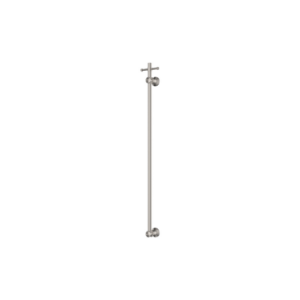 Fienza Lillian Vertical Heated Towel Rail 93 x 1000mm Brushed Nickel