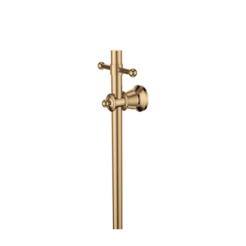 Fienza Lillian Vertical Heated Towel Rail 93 x 1000mm Urban Brass - Image 3