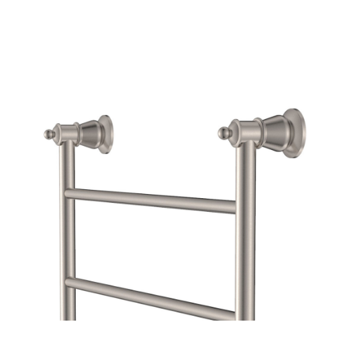 Fienza Lillian Heated Towel Rail 600 x 1200mm Brushed Nickel - Image 4