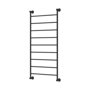 Fienza Lillian Heated Towel Rail 600 x 1200mm Matte Black
