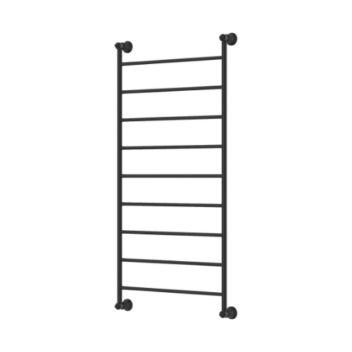 Fienza Lillian Heated Towel Rail 600 x 1200mm Matte Black