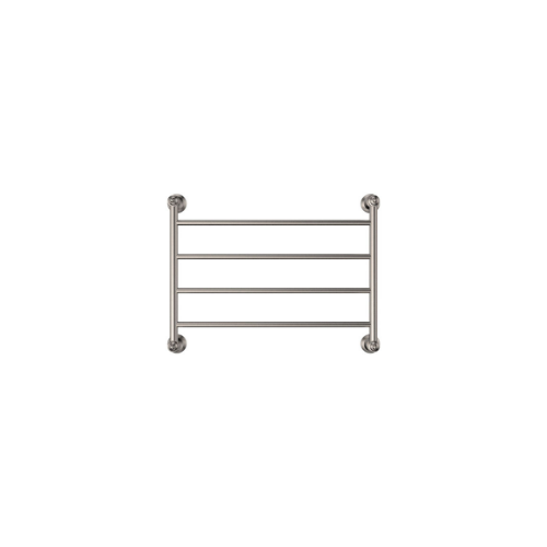 Fienza Lillian Heated Towel Rail 600 x 450mm Brushed Nickel - Image 2