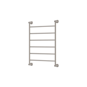 Fienza Lillian Heated Towel Rail 600 x 800mm Brushed Nickel