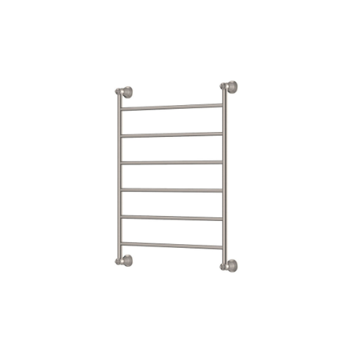 Fienza Lillian Heated Towel Rail 600 x 800mm Brushed Nickel