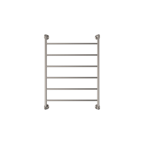 Fienza Lillian Heated Towel Rail 600 x 800mm Brushed Nickel - Image 2