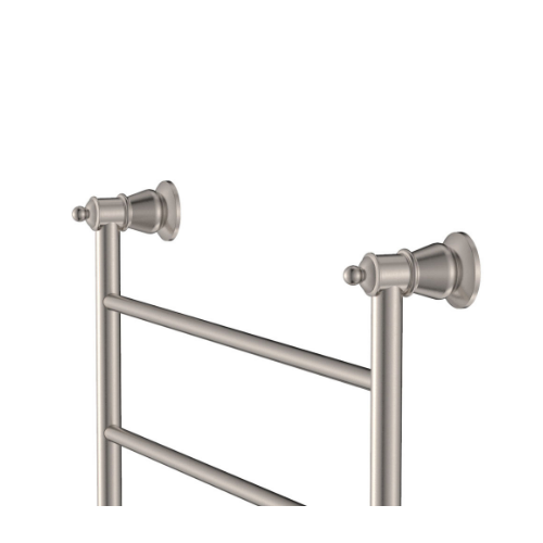 Fienza Lillian Heated Towel Rail 600 x 800mm Brushed Nickel - Image 3