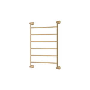 Fienza Lillian Heated Towel Rail 600 x 800mm Urban Brass
