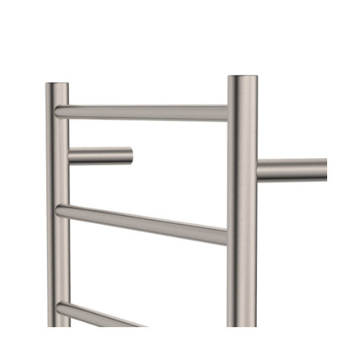 Fienza Isabella Heated Towel Rail 600 x 1200mm Brushed Nickel - Image 2