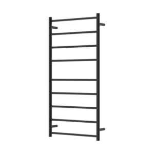 Fienza Isabella Heated Towel Rail 600 x 1200mm Matte Black