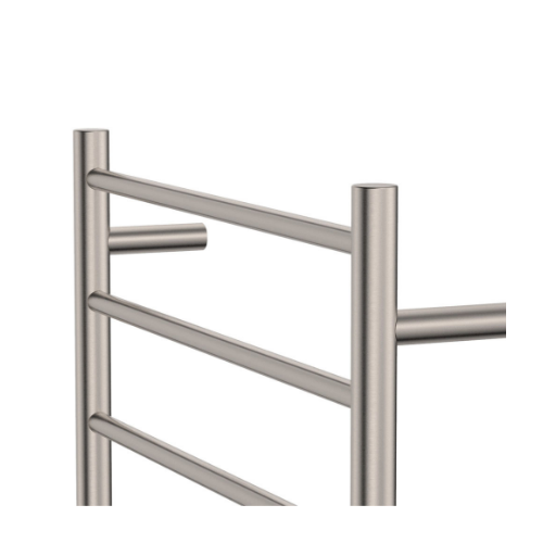 Fienza Isabella Heated Towel Rail 600 x 800mm Brushed Nickel - Image 3