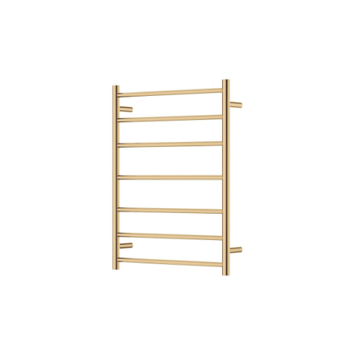 Fienza Isabella Heated Towel Rail 600 x 800mm Urban Brass