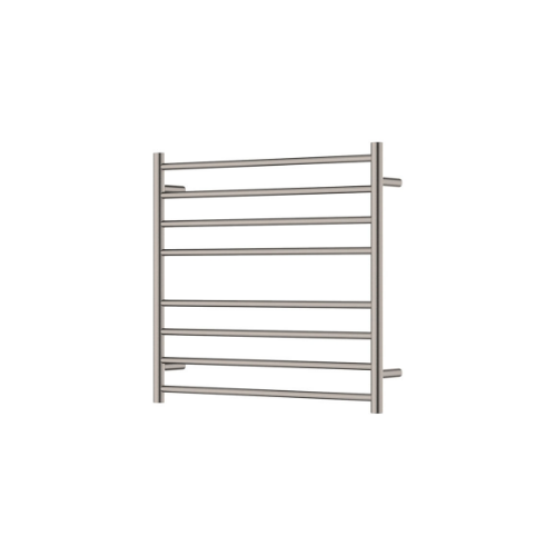 Fienza Isabella Heated Towel Rail 750 x 700mm Brushed Nickel